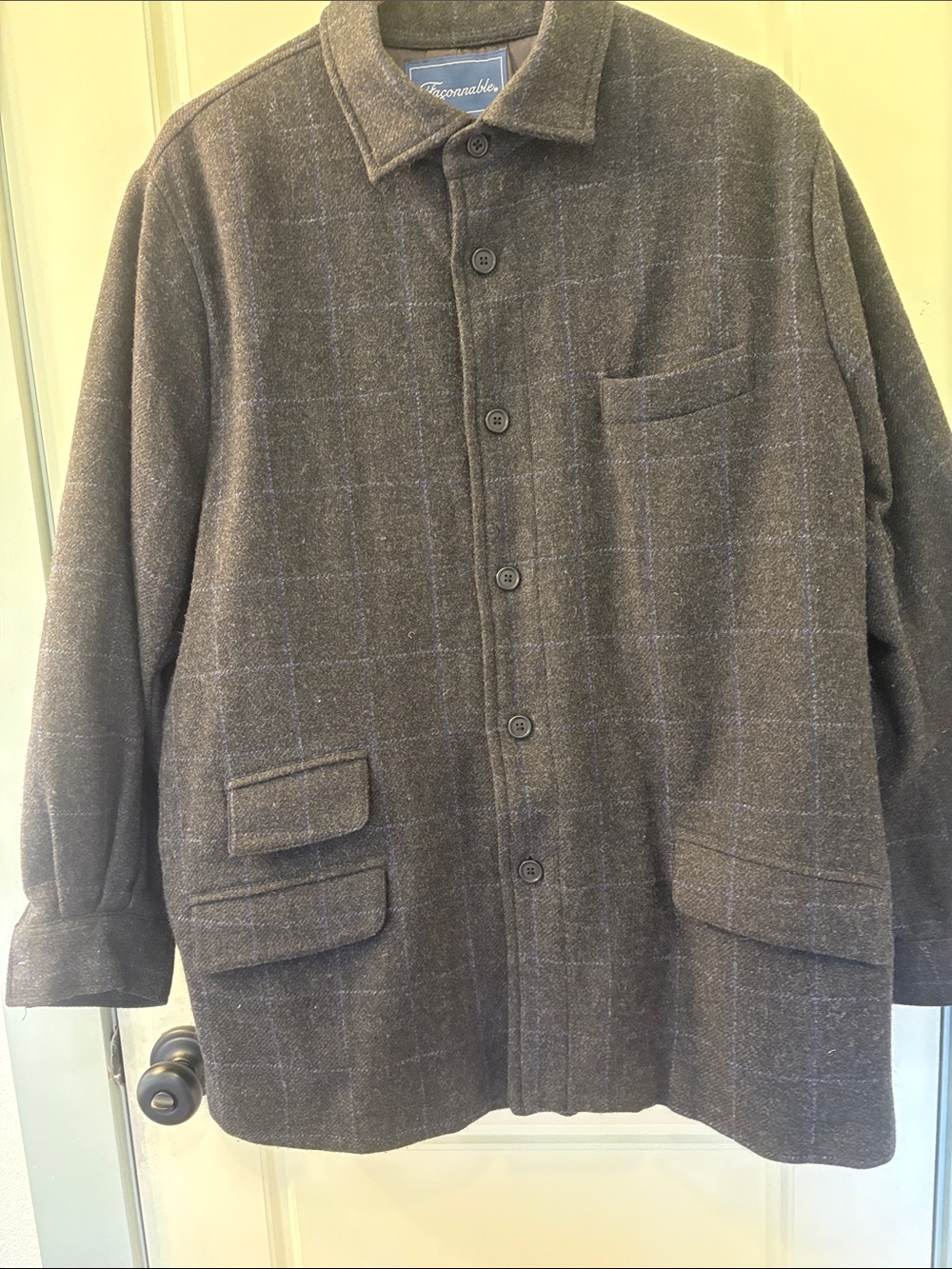 Wool and Cashmere Faconnable Jacket